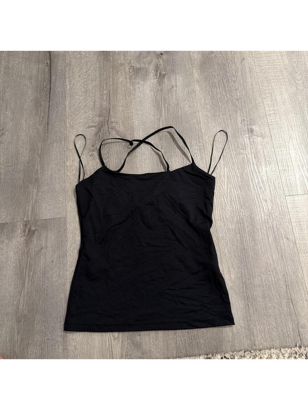 Zara Women's Black Vests-tanks-cami